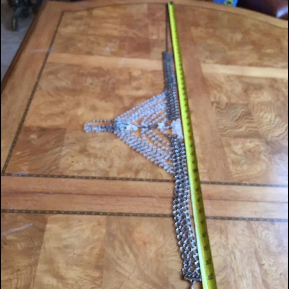 🎃- CHANDELIER BELT w Rhinestone Trim!